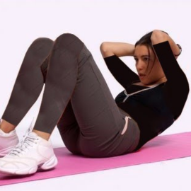 حرکات ورزشی شکم و پهلو در بدنسازی برای خانم ها