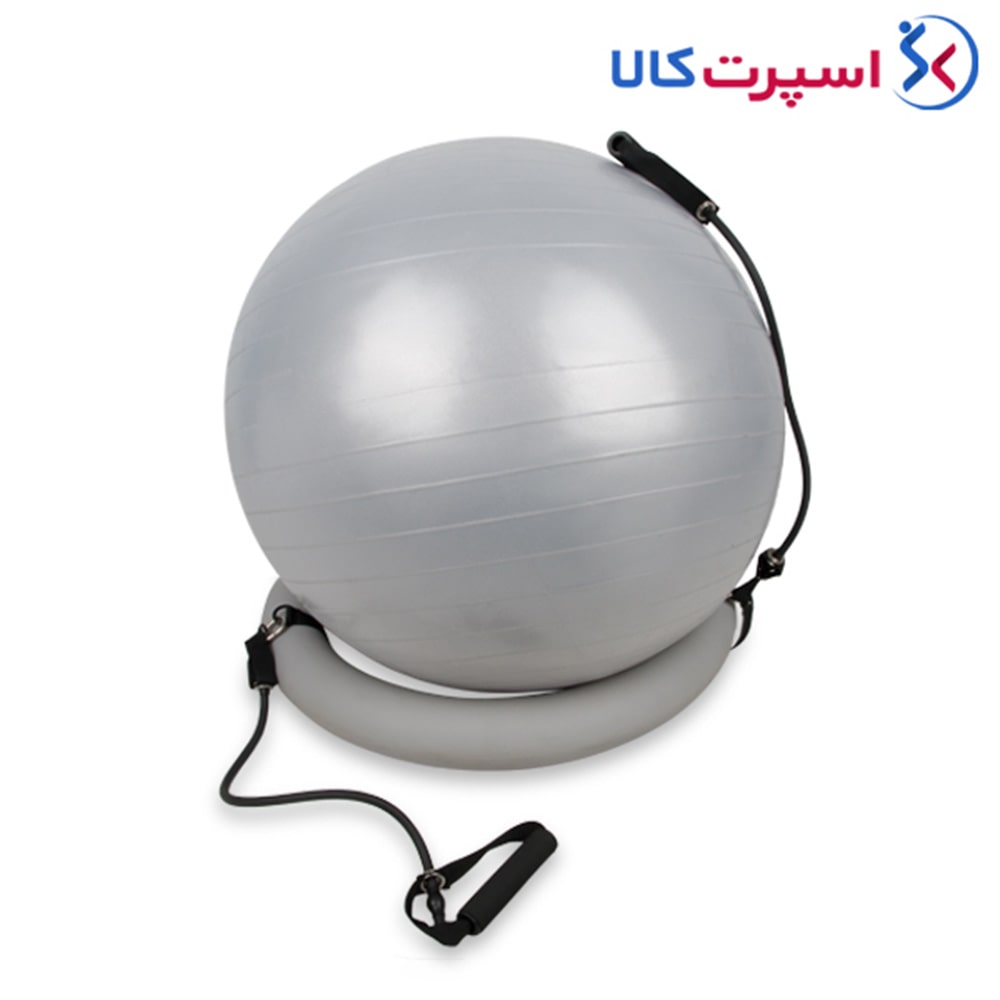 جیم بال پایه دار 65 سانتی‌متری Agilinex