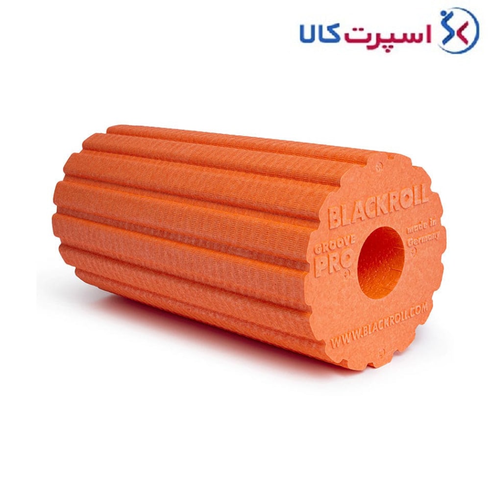 فوم رول شیاردار سخت 30 در 15 سانتی‌متری BlackRoll