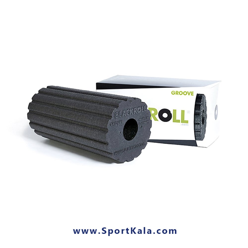 فوم رول شیاردار استاندارد 30 در 15 سانتی‌متری BlackRoll