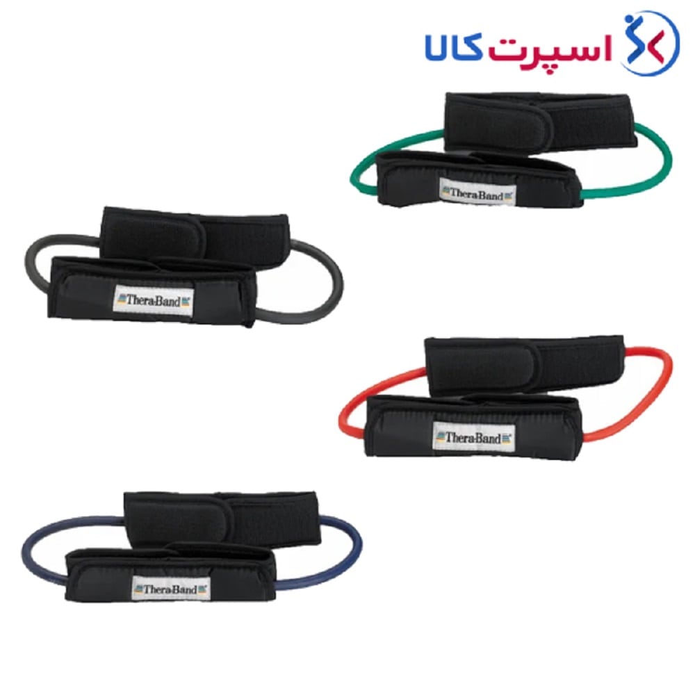 تیوب حلقه‌ای مچ پا پد دار TheraBand