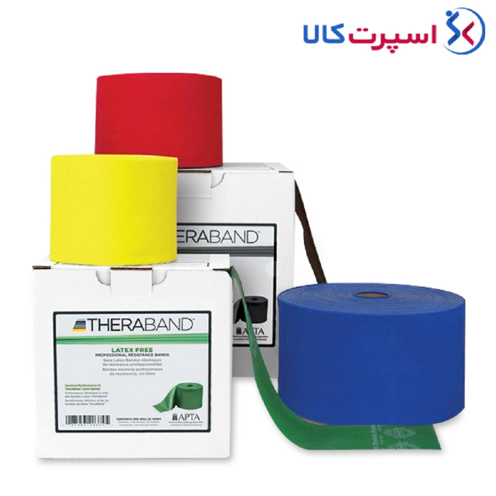 کش ورزشی لاتکس فری 22.8 متری TheraBand