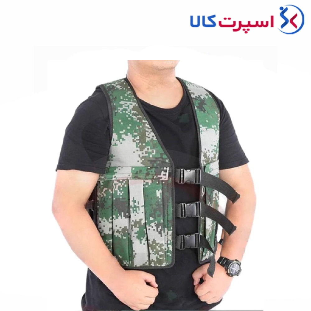 جلیقه وزنه‌ای قابل تنظیم Agilinex