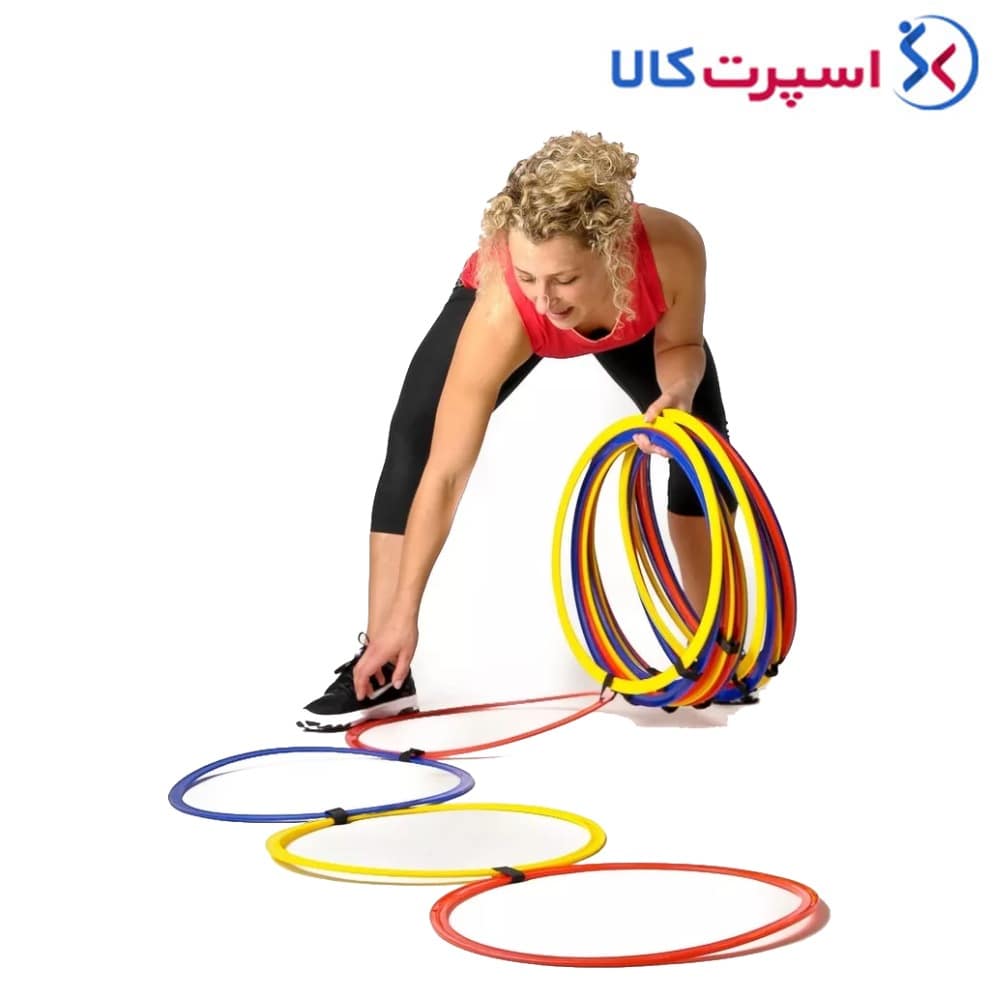 نردبان چابکی حلقه‌ای قابل تنظیم VX