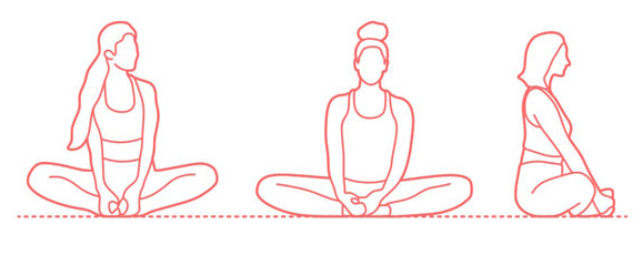  حرکت زاویه بسته در یوگا