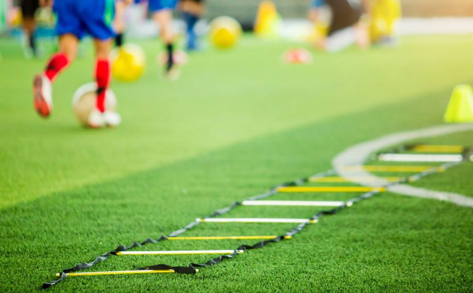 نردبان چابکی فوتبال