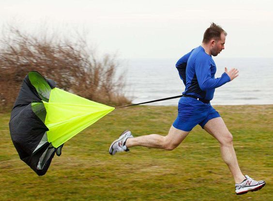 تمرین با چتر سرعتی